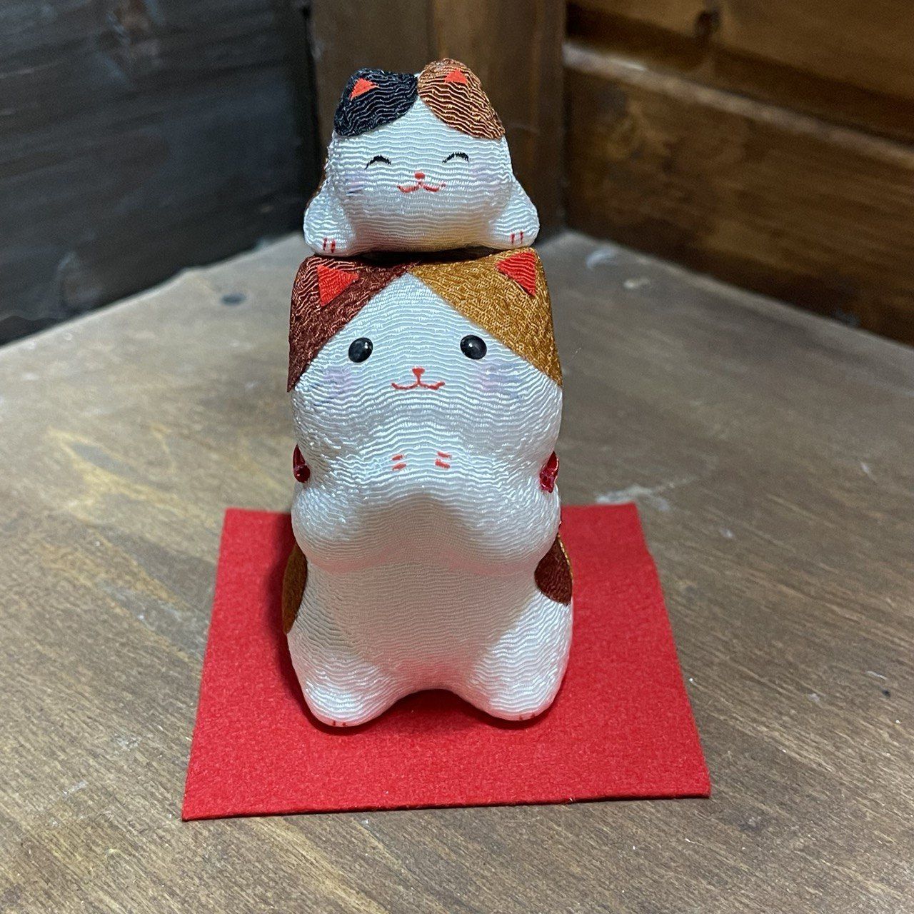 gatta e gattino frontale