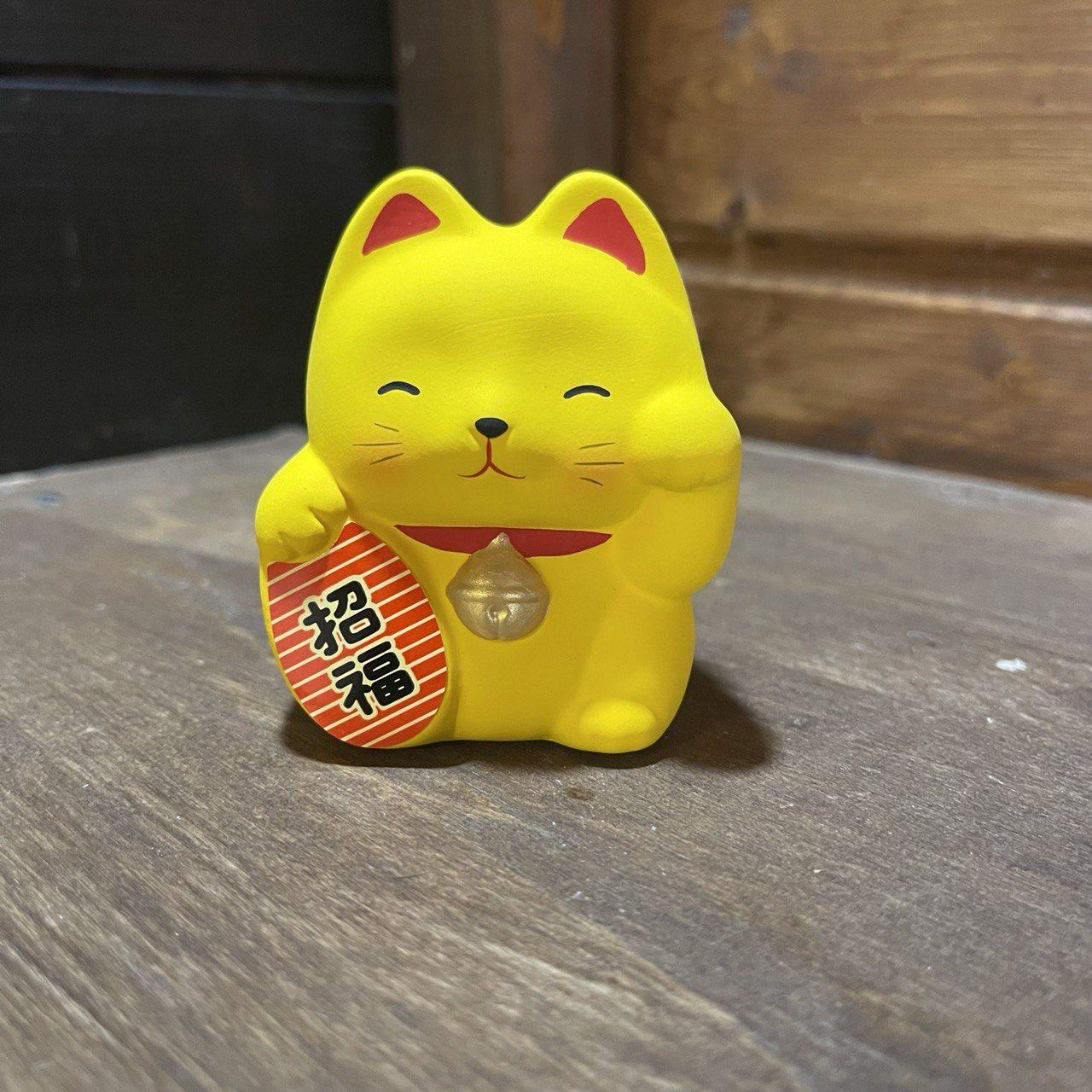 SALVADANAIO GATTINO GIALLO