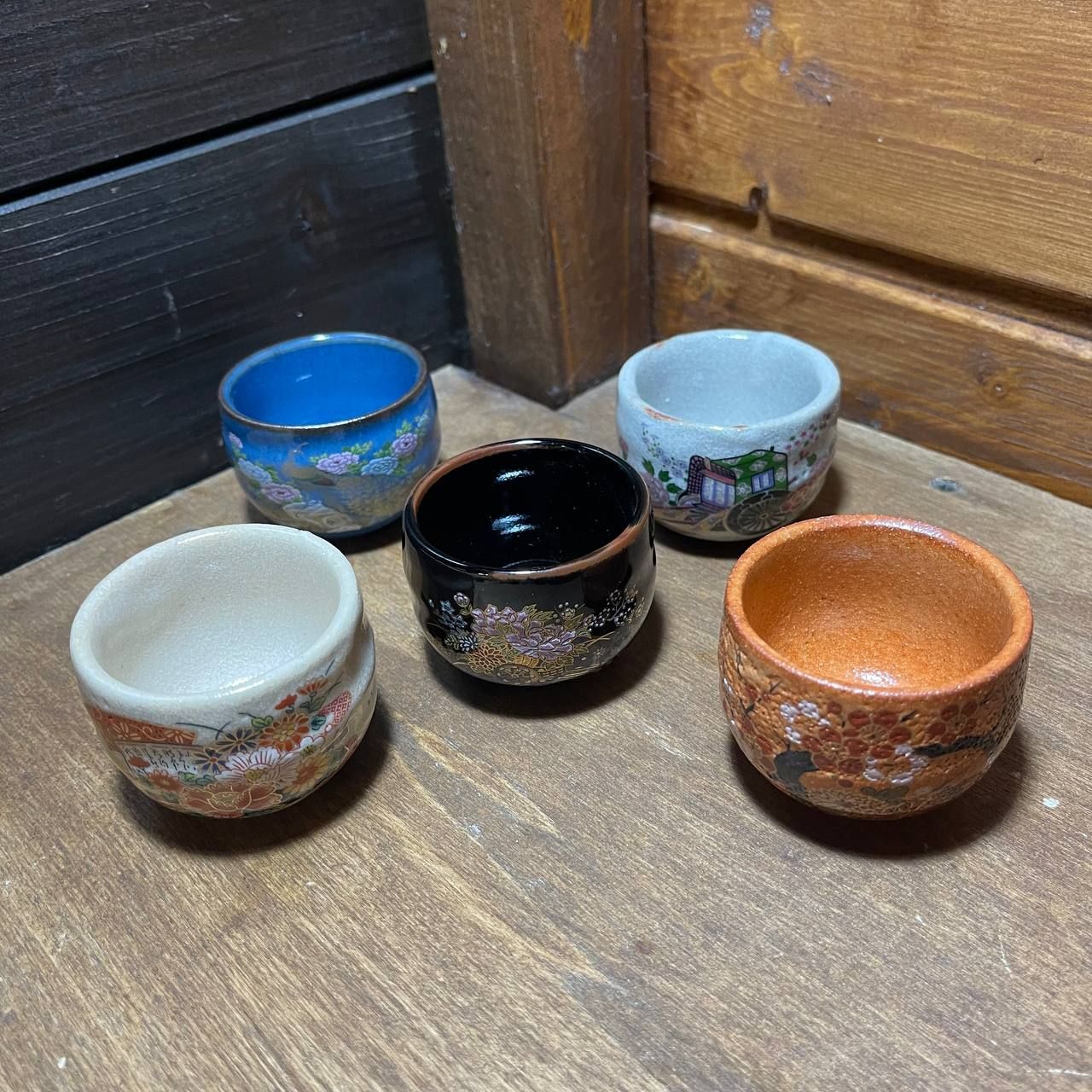 SET 5 TAZZINE DA SAKE' STILE HEIAN