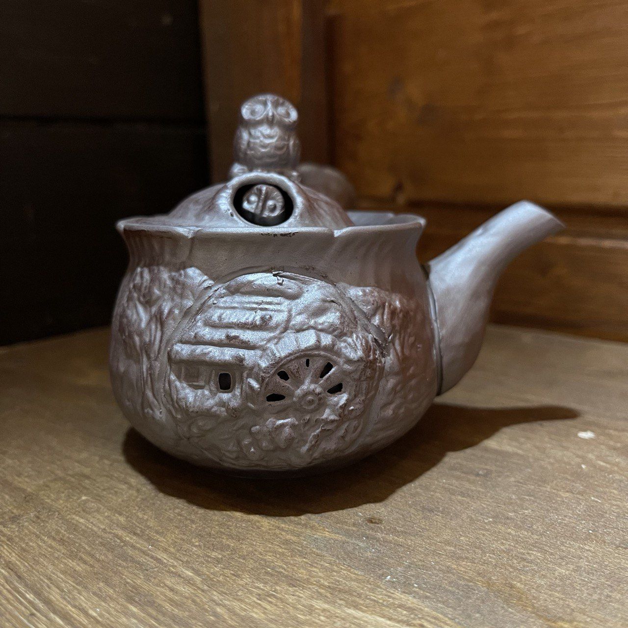 KYUSU IN CERAMICA CON GUFO